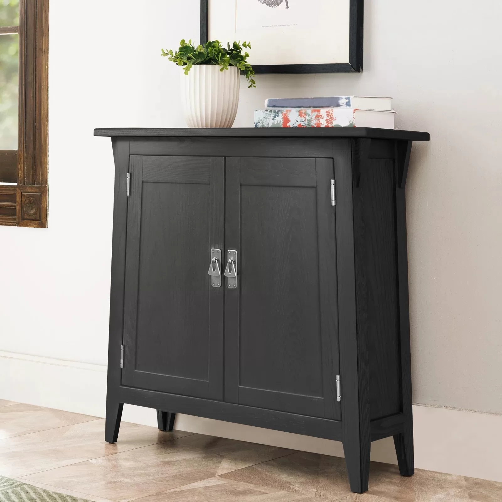 177c5c28-48ff-4012-8d44-efb6f45ff679 PlushPanache Velvet Foyer Cabinet