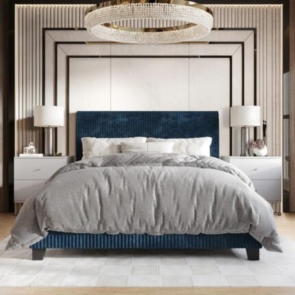modern simple bed