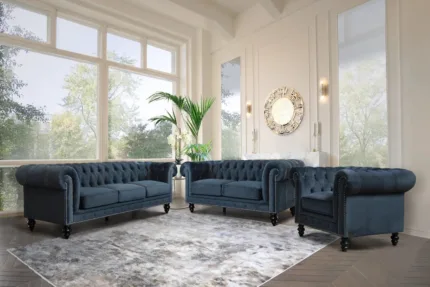 Modular Tufted Sectional Sofa