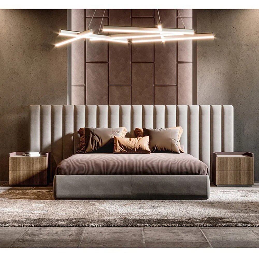 Luxury Modern Lines Bed Luxury Modern Lines Bed